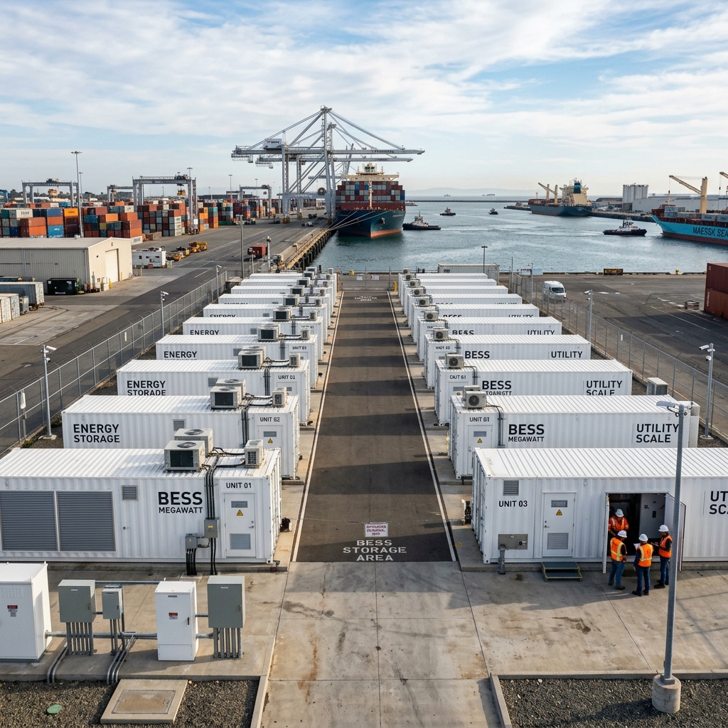 Battery Grid Storage Hamburg
