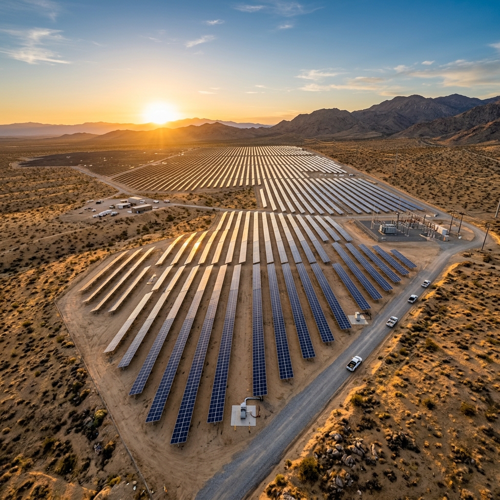 Photovoltaic Farm Dubai